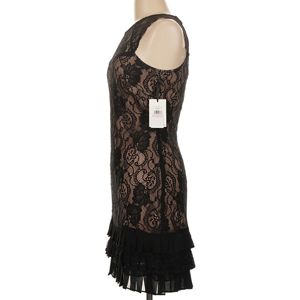 Kensie Lace Ruffled-Hem Dress, Size 6 - Picture 7 of 7